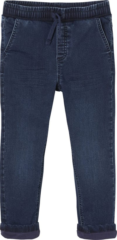Vertbaudet Gevoerde jeans met rechte pasvorm, eenvoudig aan te trekken