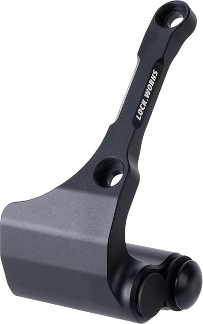 Lock Works Guardian GR80 Zwart (Rechterkant - 80mm) - ART4 - Permanent gemonteerd remschijfslot - Zwart