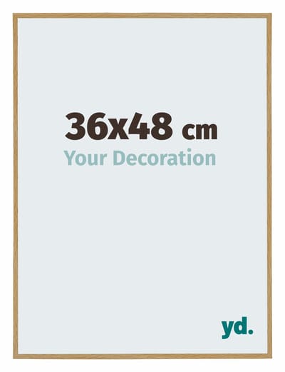Your Decoration - Fotolijst 36x48 cm - Kunststof - Beuken Licht - Evry