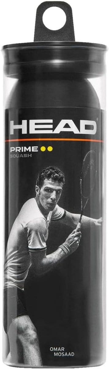 Squashballen - Sportballen - Wedstrijd Spelen - Dubbele gele stip - 3 stuks - Zwart