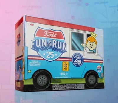 Funko Shop - 25 Years Fun On The Run - Freddy Funko As The Flash - Exclusive- Verzamelbox