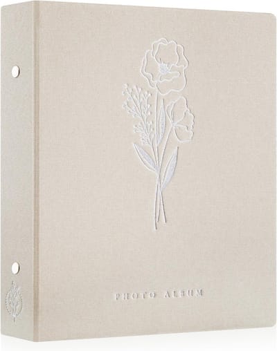 Dailygoods- Fotoalbum 400 Foto's - Insteekalbum - Linnen Omslag