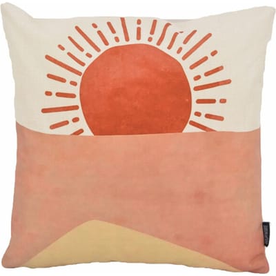 Gek op kussens! Sierkussen sunset | 45 x 45 cm | katoen/linnen