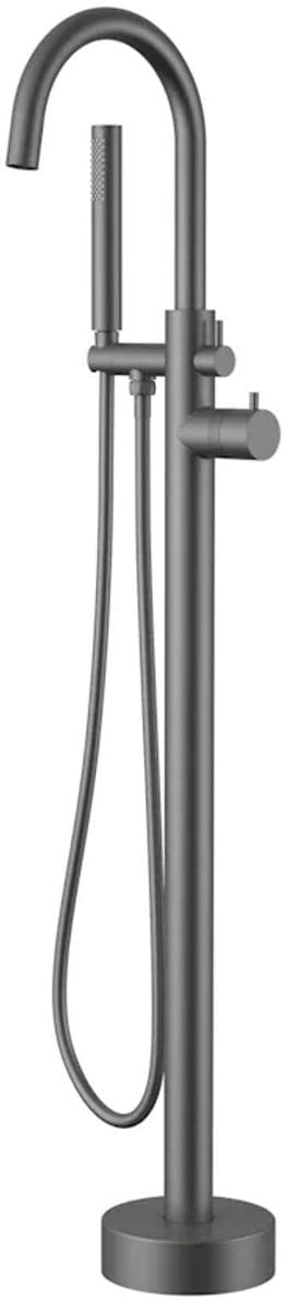 DutchLine S-Grip Thermostatische Badkraan Gunmetal