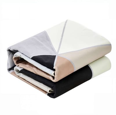 Vloerkleed, 1524 X 2134 mm, Kortpolig, Wasbaar en Antislip, Modern Vloerkleed voor Woonkamer, Slaapkamer, Kinderkamer en Hal, Antracietgrijs
