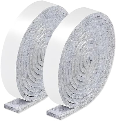 Solidchoice- Viltglijders Zelfklevend - 2 Rollen - 100 x 2 cm - Antislip Pads - Duurzaam - Lichtgrijs - Europees Vakmanschap - Meubelglijders