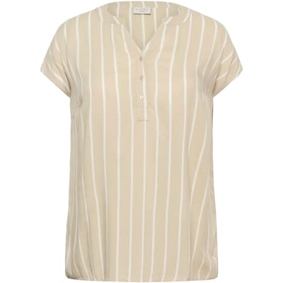 Mouwloze damesblouse KAFFE Curve Sida Wing