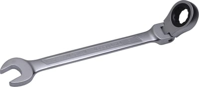 SW-Stahl 03530L-24 ringratelsleutel 24 mm I ringsleutel met scharnier I 72 tanden I steeksleutel met ringratel I ringratel steeksleutel SW 24