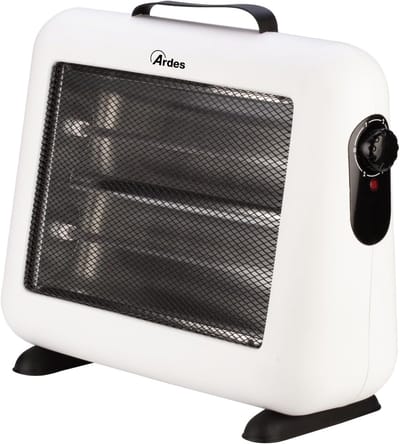 Kwartswarmtestraler met 2 standen en handvat - Effectieve verwarming voor elke ruimte