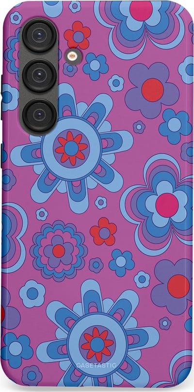 Casetastic Hoesje Geschikt voor Samsung S25 Plus - Stijlvolle Beschermende Duo-layer Case - Retro relax