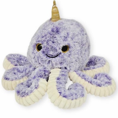 Octopus (Paars) Kawaii Pluche Knuffel 25 cm - Inktvis Knuffels - Speelgoed Kinderen Jongens Meisjes - Zeedier Squid Plush Toy - Unicorn Eenhoorn Octopussy