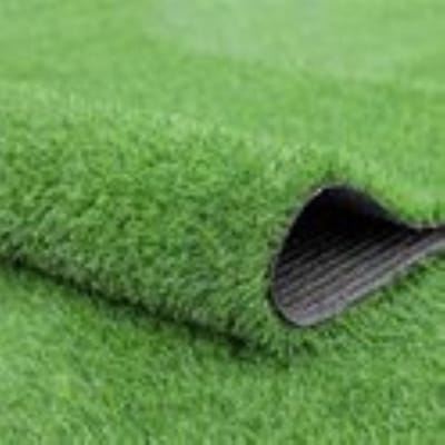 Kunstgras - grastapijt - kunstgrasmat - kunstgras voor buiten - 4 x 1 mtr - 15 mm + 10 gronddoekpennen