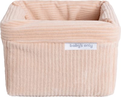 Baby's Only Commodemandje - Opbergmandje - Commode organizer - Babykamer accessoires Sense - Peach