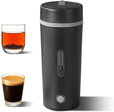 Dailygoods - Compacte Elektrische Waterkoker van 350 ml voor Thuis en Reis