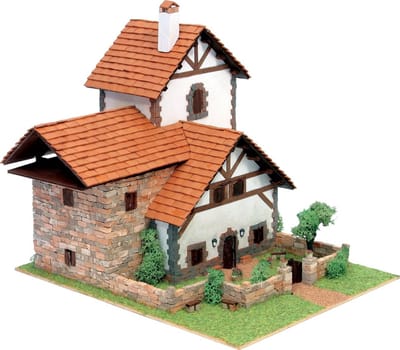 Modelbouwset Regionaal Huis Vormgeving Schaal 1:60 - Gedetailleerd Architectuur Bouwpakket