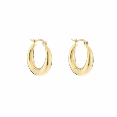 Bijoutheek Oorringen Hoop Round Goud