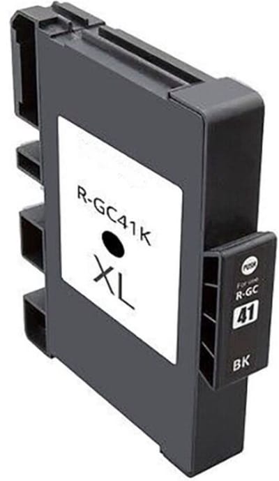 GC-41 Zwart - Huismerk inktcartridge compatible met Ricoh Aficio SG 2100N / Ricoh Aficio SG 3100SNw / Ricoh Aficio SG 3110DN / Ricoh Aficio SG 3110DNw / Ricoh Aficio SG 3110SFNw / Ricoh Aficio SG 3120BSFN / Ricoh Aficio SG 7100DN
