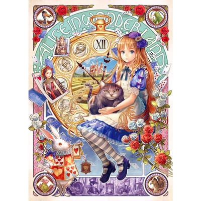 5D DIY Diamant schilderij Cartoon Prinses Kat Diamant Borduren Kruissteek Strass woondecoratie Geschenken 20X30CM beige