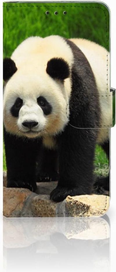 Samsung Galaxy S10 Plus Telefoonhoesje met Pasjes Panda
