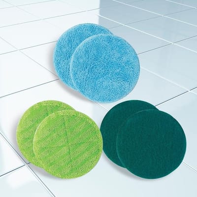 Hurricane Vervangende Mop Pads - Set van 6 Stuks - Geschikt voor Floating Mop - Duurzaam Microvezel