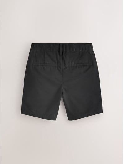 Next - Jongens - Chinoshort met standaard pasvorm - Zwart