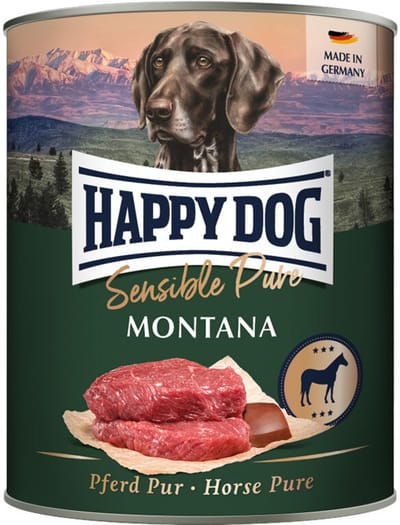 Happy Dog Sensible Pure Montana - Paard - 6 x 400 g