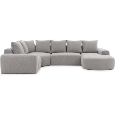U-bank Monteri links bouclé modulair | NADUVI Collection