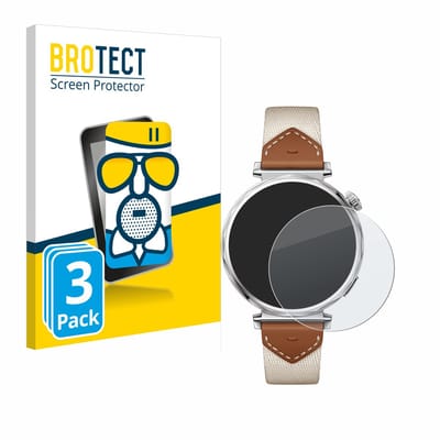 BROTECT - Screenprotector voor Huawei Watch GT 5 (41 mm) - Folie Beschermfolie Beschermglas matte 3 Stuks