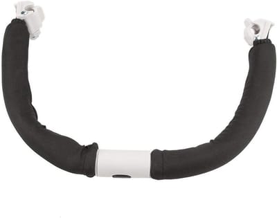 Verstelbare Handgreep voor Kinderwagen - Bumper Handvat, Armsteun en Accessoires voor Babywagens (Zwart)