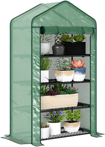 Outsunny-Kas-90x49x160cm-PE-Groen