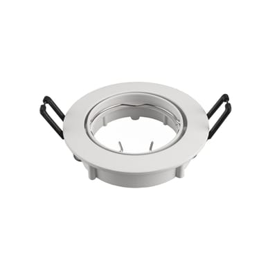 Ledvion - LED Inbouwspot Amsterdam - GU10 - Zwart - Ø82 mm