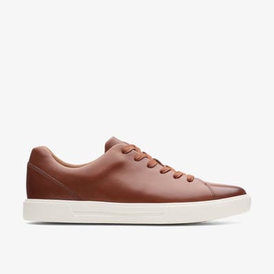 Clarks Un Costa Lace Heren Sneakers - British Tan Lea - Maat 42