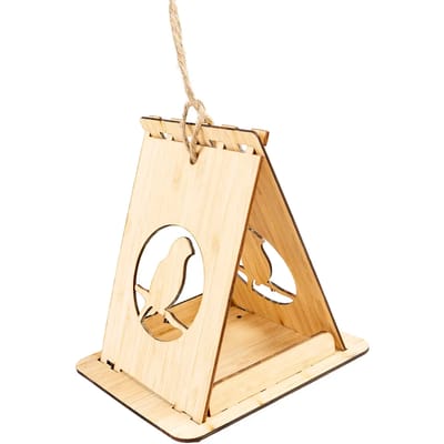 Duvo+ Houten O-Platform voor kleine knaagdieren 8,5 x 8,5 cm