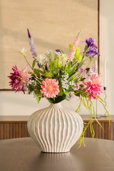 Kunstboeket Floral Finesse | Zijdenbloemen | Kunstbloemen | Zijden boeket | Kunstboeket