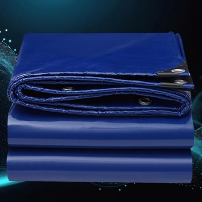 Waterdicht Zeil - Afdekzeil Dekzeil - Buiten Beschermen - Scheurvast Polyethyleen - 2.2 x 2.6 m - Blauw