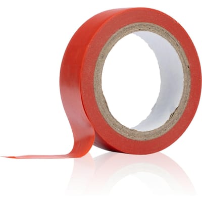 Rosfix Isolatietape Rol - PVC Klevend, 10 M X 16 Mm - 0,13 Mm Dikte, 80°C - Elektrische Isolatie
