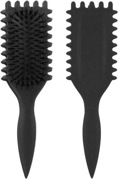 Joya Beauty® Defining Curl Brush | Krullenborstel | Borstel Voor Krullend Haar | Define Brush | Haarborstel | Krullen Styling | Curl Brush | Krullen Kam | Zwart
