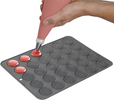 Macarons Bakmat Silicone 29x21,5 cm - Bakvormen - Mat voor Macaron - Ovenmat