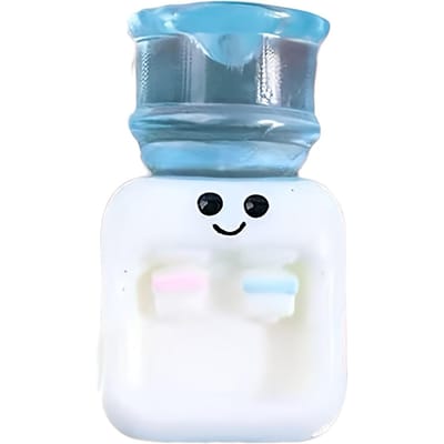 Grappige Waterdispenser Knijpspeeltje Squishy Stressverlichter Decompressie Fidget Speelgoed voor Volwassenen en Kinderen Plakkerig Anti-Stress Speelgoed gray