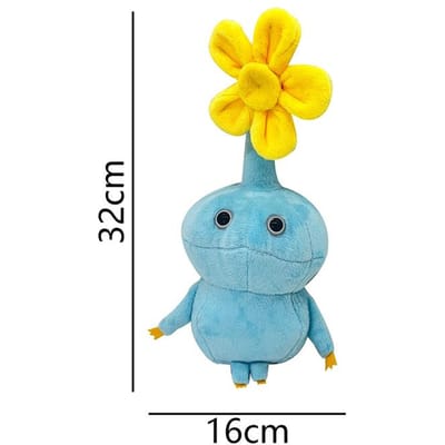 Peluches Pikmin Oatchi Chien Dessin Animé Mignon Doux Animal Rempli Décoration Chambre Maison Poupées Pour Enfant Anniversaire Cadeaux Noël blue