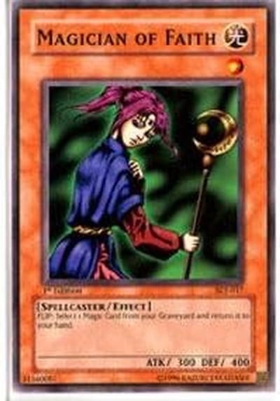 Yu-Gi-Oh! Kaart Spel: Magician of Faith (SDJ-017) - Gewone Zeldzaamheid