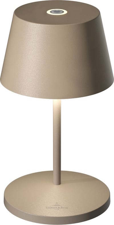 Seoul Oplaadbare Tafellamp Zand IP65 CCT dimbaar - Modern - Sompex