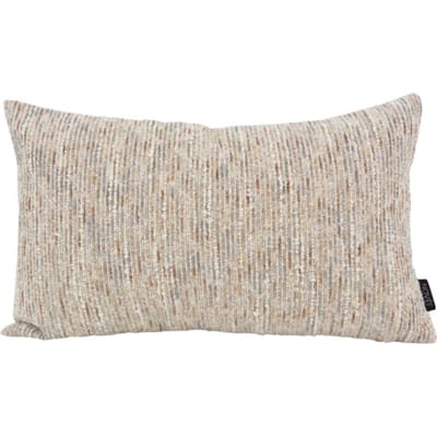 Chenille Kussenhoes 30x50 cm – Taupe/Beige | Luxe Sierkussenhoes | NOVÉE