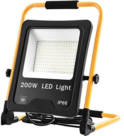 LED Bouwlamp 200W - Waterdichte Werklamp voor Werkplaats en Buiten