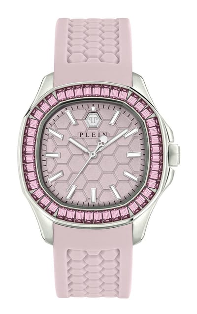 Philipp Plein $pectre Lady PWTAA0123 Horloge - Siliconen - Roze - Ø 38 mm
