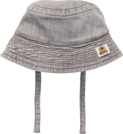 Noppies jongens Denim mutsje Hsinchu Dark Grey Wash