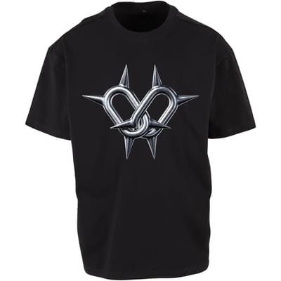 Mister Tee - Together Forever Oversize Heren Tshirt - XS - Zwart