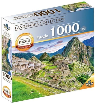 Puzzel 7 World Wonders - Macchu Picchu 1000 stuks