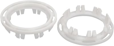 Waterslot Wasmachine - Afdichtingsaccessoires - Reparatie Onderdelen - Eenvoudige Installatie - 90x85x23mm - Wit