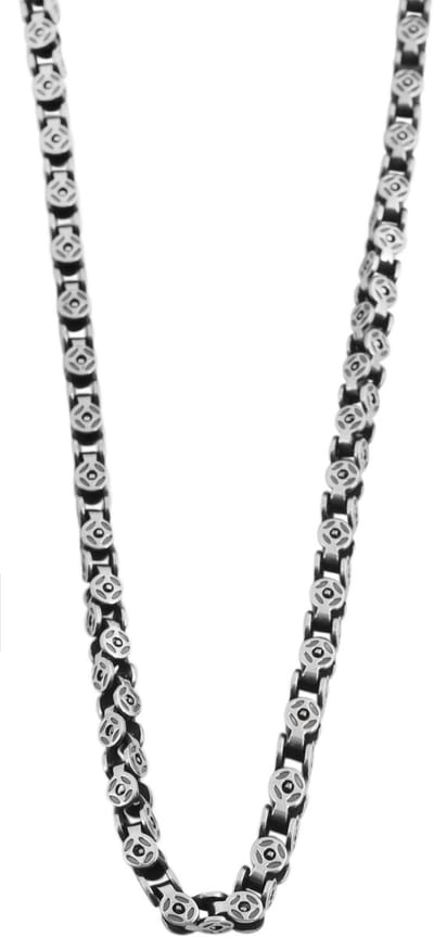 AKZENT Akzent unisex ketting Timon, zilverkleurig, duurzaam